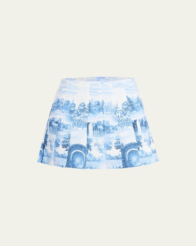Carter Pleated Mini Skirt